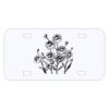 Personalized 3 X 6 Heavy Duty Acrylic / Plastic License Plate Thumbnail
