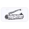 Personalized 3 X 6 Heavy Duty Acrylic / Plastic License Plate Thumbnail