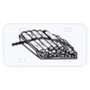 Personalized 3 X 6 Heavy Duty Acrylic / Plastic License Plate Thumbnail