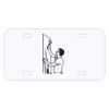 Personalized 3 X 6 Heavy Duty Acrylic / Plastic License Plate Thumbnail