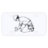 Personalized 3 X 6 Heavy Duty Acrylic / Plastic License Plate Thumbnail