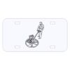 Personalized 3 X 6 Heavy Duty Acrylic / Plastic License Plate Thumbnail