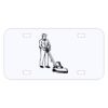 Personalized 3 X 6 Heavy Duty Acrylic / Plastic License Plate Thumbnail
