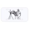 Personalized 3 X 6 Heavy Duty Acrylic / Plastic License Plate Thumbnail