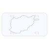 Personalized 3 X 6 Heavy Duty Acrylic / Plastic License Plate Thumbnail