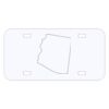 Personalized 3 X 6 Heavy Duty Acrylic / Plastic License Plate Thumbnail