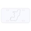 Personalized 3 X 6 Heavy Duty Acrylic / Plastic License Plate Thumbnail
