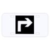 Personalized 3 X 6 Heavy Duty Acrylic / Plastic License Plate Thumbnail