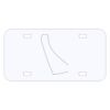 Personalized 3 X 6 Heavy Duty Acrylic / Plastic License Plate Thumbnail