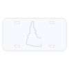 Personalized 3 X 6 Heavy Duty Acrylic / Plastic License Plate Thumbnail