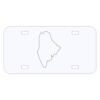 Personalized 3 X 6 Heavy Duty Acrylic / Plastic License Plate Thumbnail