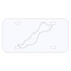 Personalized 3 X 6 Heavy Duty Acrylic / Plastic License Plate Thumbnail