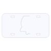 Personalized 3 X 6 Heavy Duty Acrylic / Plastic License Plate Thumbnail