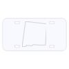 Personalized 3 X 6 Heavy Duty Acrylic / Plastic License Plate Thumbnail