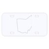 Personalized 3 X 6 Heavy Duty Acrylic / Plastic License Plate Thumbnail