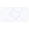 Personalized 3 X 6 Heavy Duty Acrylic / Plastic License Plate Thumbnail