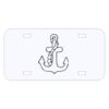 Personalized 3 X 6 Heavy Duty Acrylic / Plastic License Plate Thumbnail