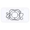 Personalized 3 X 6 Heavy Duty Acrylic / Plastic License Plate Thumbnail