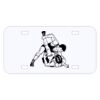 Personalized 3 X 6 Heavy Duty Acrylic / Plastic License Plate Thumbnail