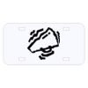 Personalized 3 X 6 Heavy Duty Acrylic / Plastic License Plate Thumbnail