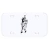 Personalized 3 X 6 Heavy Duty Acrylic / Plastic License Plate Thumbnail