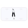 Personalized 3 X 6 Heavy Duty Acrylic / Plastic License Plate Thumbnail