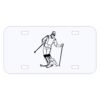 Personalized 3 X 6 Heavy Duty Acrylic / Plastic License Plate Thumbnail