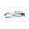 Personalized 3 X 6 Heavy Duty Acrylic / Plastic License Plate Thumbnail