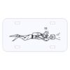 Personalized 3 X 6 Heavy Duty Acrylic / Plastic License Plate Thumbnail
