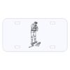 Personalized 3 X 6 Heavy Duty Acrylic / Plastic License Plate Thumbnail