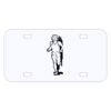 Personalized 3 X 6 Heavy Duty Acrylic / Plastic License Plate Thumbnail