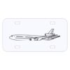 Personalized 3 X 6 Heavy Duty Acrylic / Plastic License Plate Thumbnail