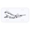 Personalized 3 X 6 Heavy Duty Acrylic / Plastic License Plate Thumbnail
