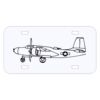 Personalized 3 X 6 Heavy Duty Acrylic / Plastic License Plate Thumbnail