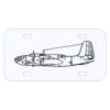 Personalized 3 X 6 Heavy Duty Acrylic / Plastic License Plate Thumbnail