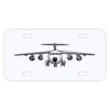 Personalized 3 X 6 Heavy Duty Acrylic / Plastic License Plate Thumbnail