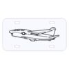 Personalized 3 X 6 Heavy Duty Acrylic / Plastic License Plate Thumbnail