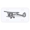Personalized 3 X 6 Heavy Duty Acrylic / Plastic License Plate Thumbnail