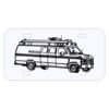 Personalized 3 X 6 Heavy Duty Acrylic / Plastic License Plate Thumbnail