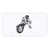 Personalized 3 X 6 Heavy Duty Acrylic / Plastic License Plate Thumbnail