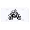 Personalized 3 X 6 Heavy Duty Acrylic / Plastic License Plate Thumbnail