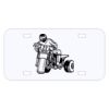Personalized 3 X 6 Heavy Duty Acrylic / Plastic License Plate Thumbnail