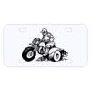 Personalized 3 X 6 Heavy Duty Acrylic / Plastic License Plate Thumbnail