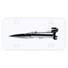 Personalized 3 X 6 Heavy Duty Acrylic / Plastic License Plate Thumbnail