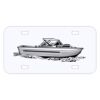 Personalized 3 X 6 Heavy Duty Acrylic / Plastic License Plate Thumbnail