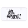 Personalized 3 X 6 Heavy Duty Acrylic / Plastic License Plate Thumbnail