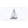Personalized 3 X 6 Heavy Duty Acrylic / Plastic License Plate Thumbnail