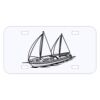 Personalized 3 X 6 Heavy Duty Acrylic / Plastic License Plate Thumbnail