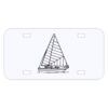 Personalized 3 X 6 Heavy Duty Acrylic / Plastic License Plate Thumbnail