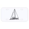 Personalized 3 X 6 Heavy Duty Acrylic / Plastic License Plate Thumbnail